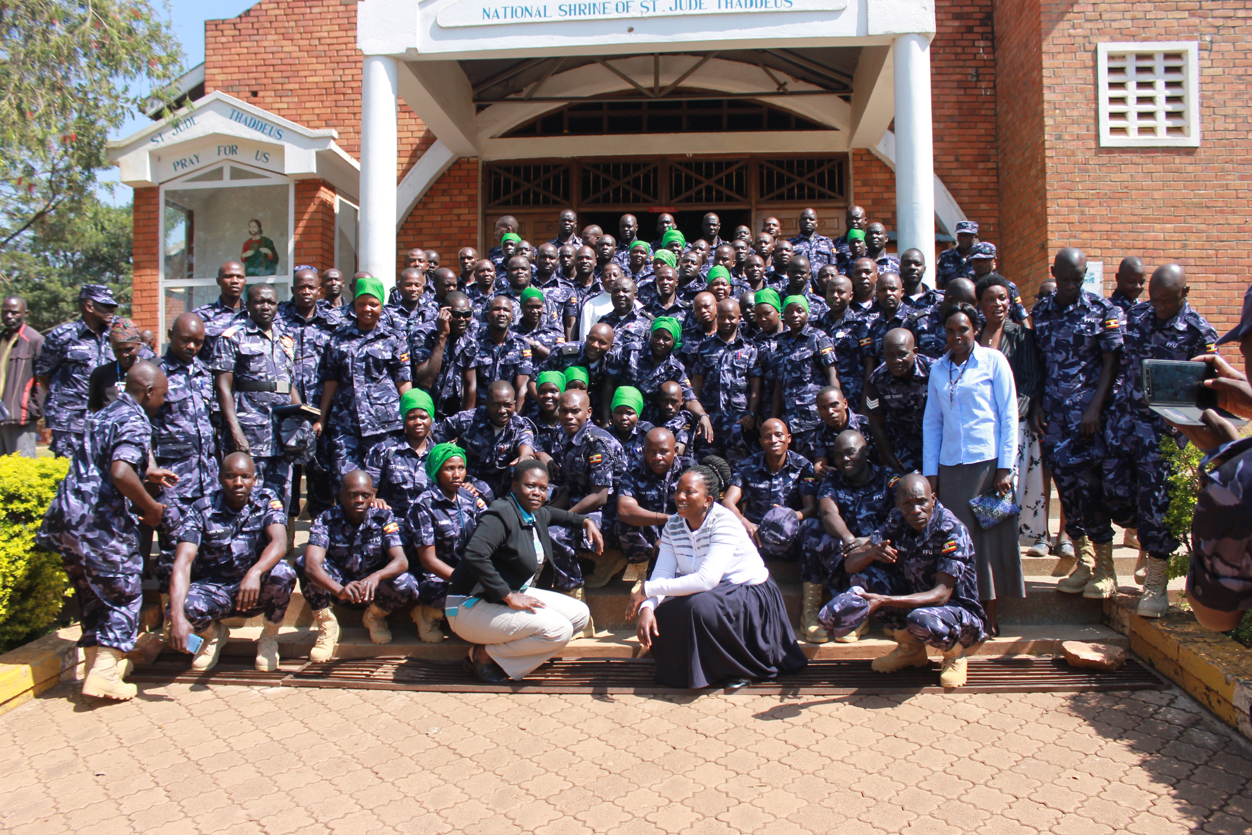 MASS FOR MEMBERS OF ST. PONSIANO KABONDO ON THEIR WAY TO SOMALIA