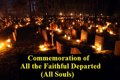 Weekly prayers for the faithful departed